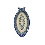 D74 Bunzlau ovale Serveerschaal 30x14,5cm 1821X Serveerschalen